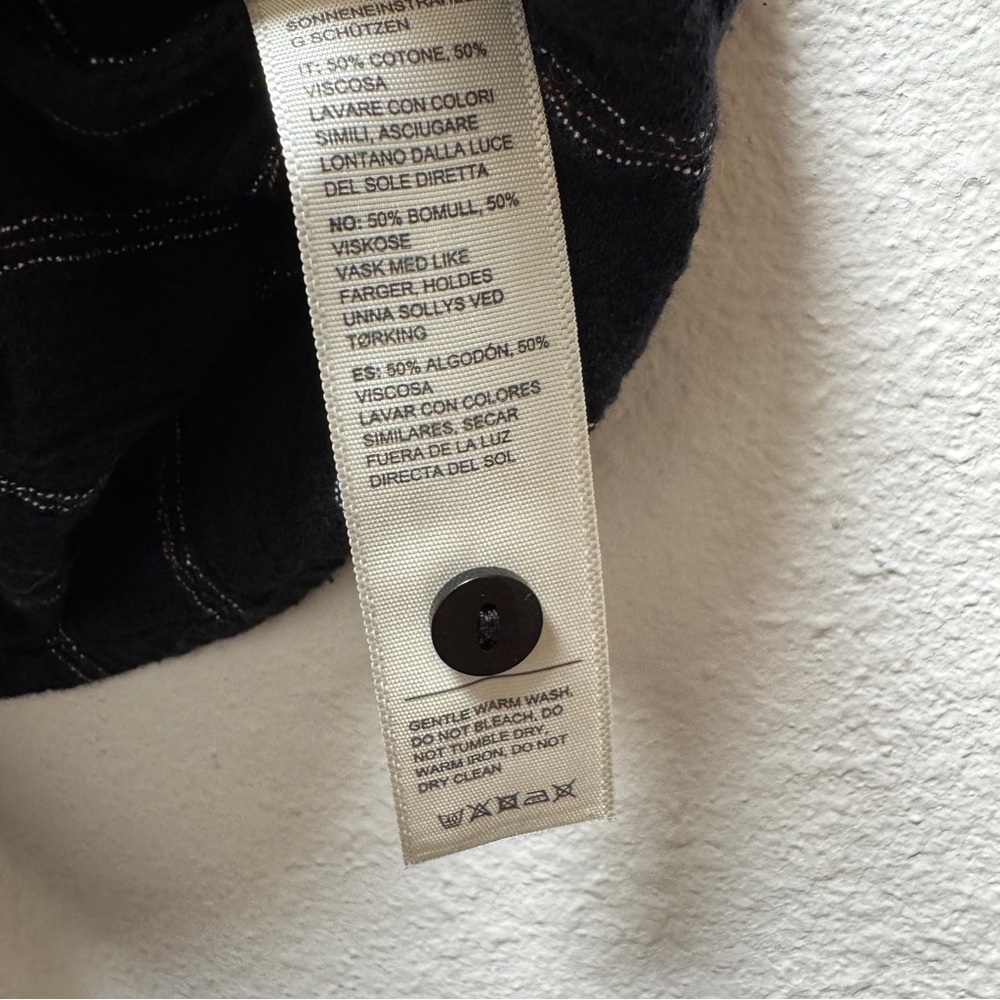 Fat Face Blue Cap Sleeve Button Down Shirt - Picture 5 of 8